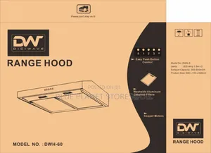 DIGIWAVE "DW" 60cm Chimney/Cooker Hoods \\ SILVER COLOR.