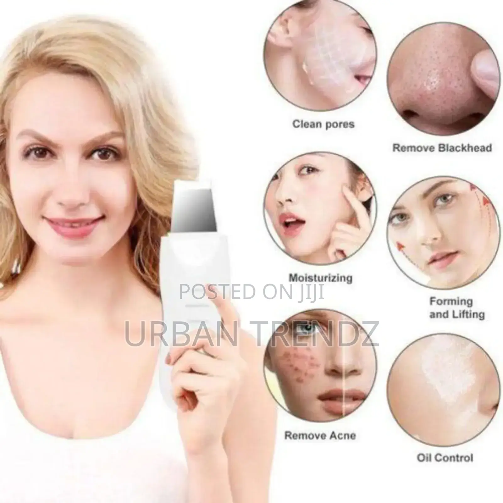 Shovel Facial Ultrasonic Skin Scrubber Spatula.