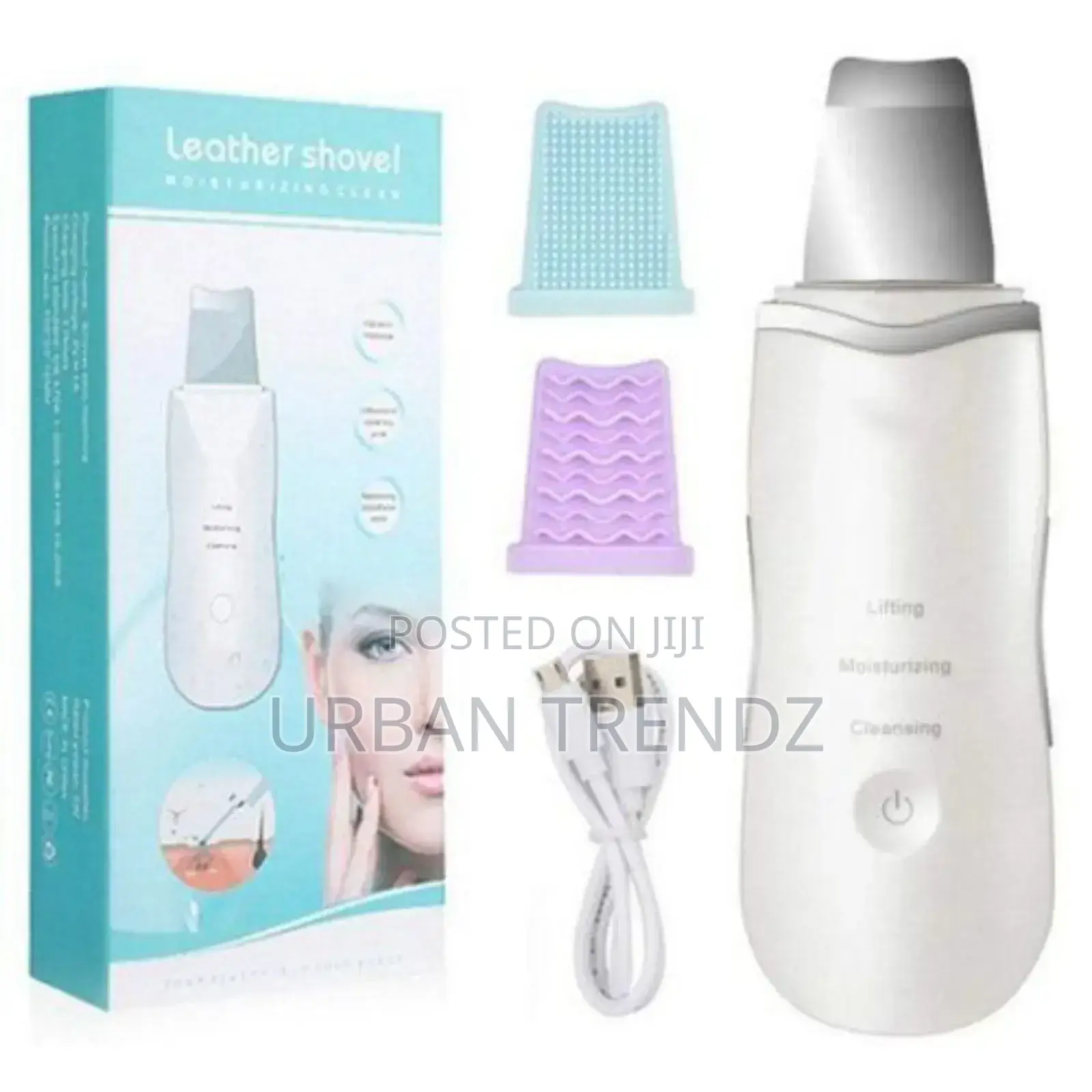 Shovel Facial Ultrasonic Skin Scrubber Spatula.