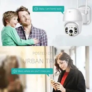 Smart Wifi Camera With IP Real Time Viewing,HD Voice Speaker