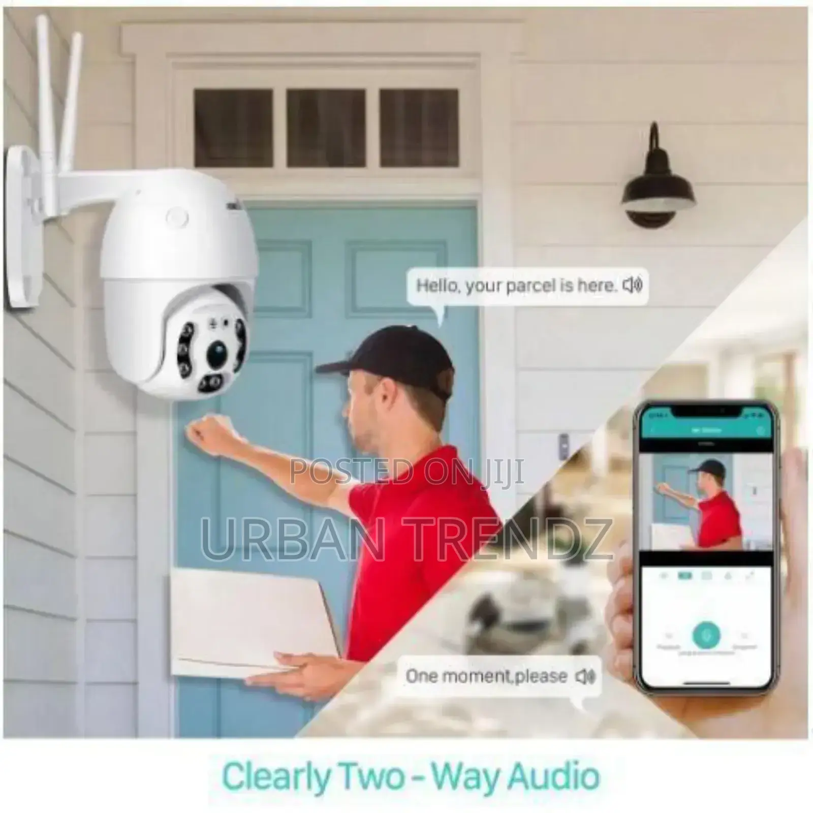Smart Wifi Camera With IP Real Time Viewing,HD Voice Speaker