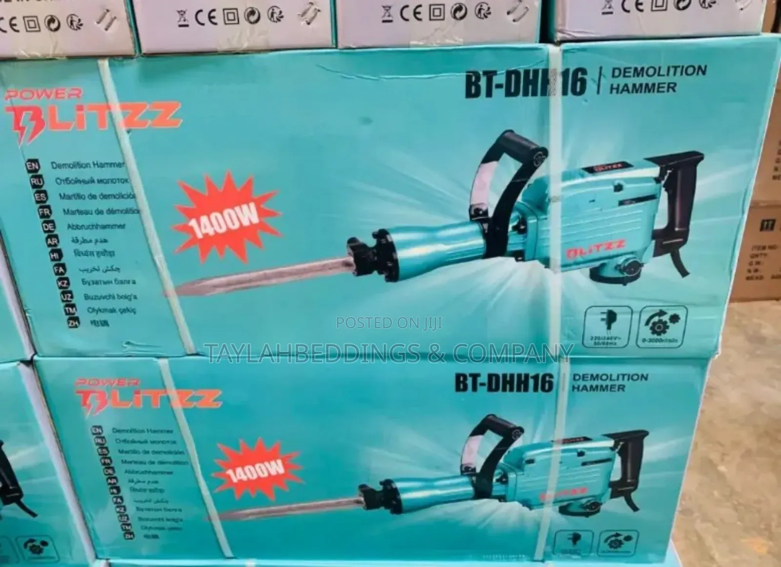 Blittz Power Action Machine Demolition Breaker 1400W