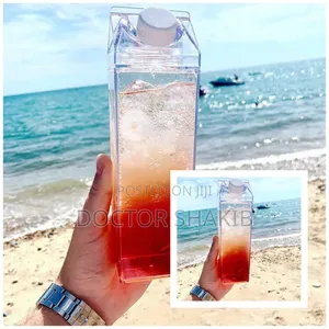 Transparent Acrylic Water Bottle