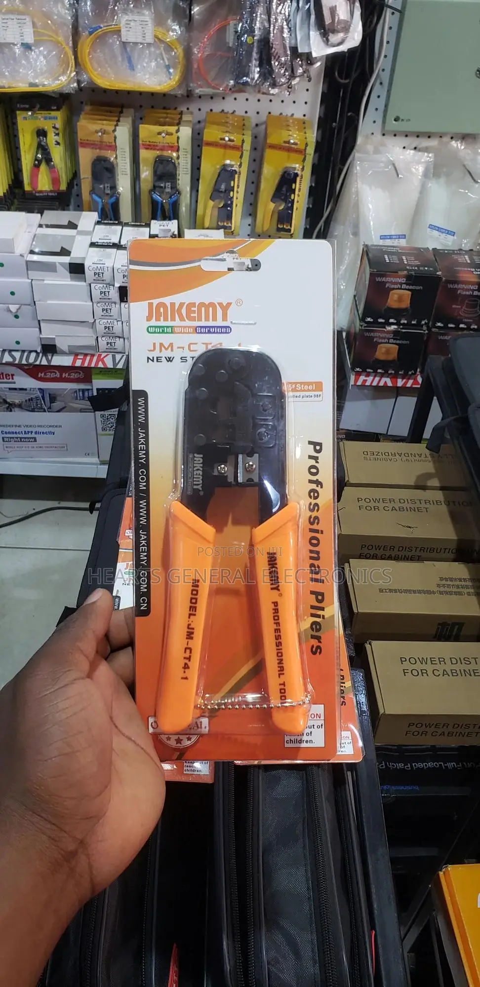 Network Crimping Tool Jm-ct4-1