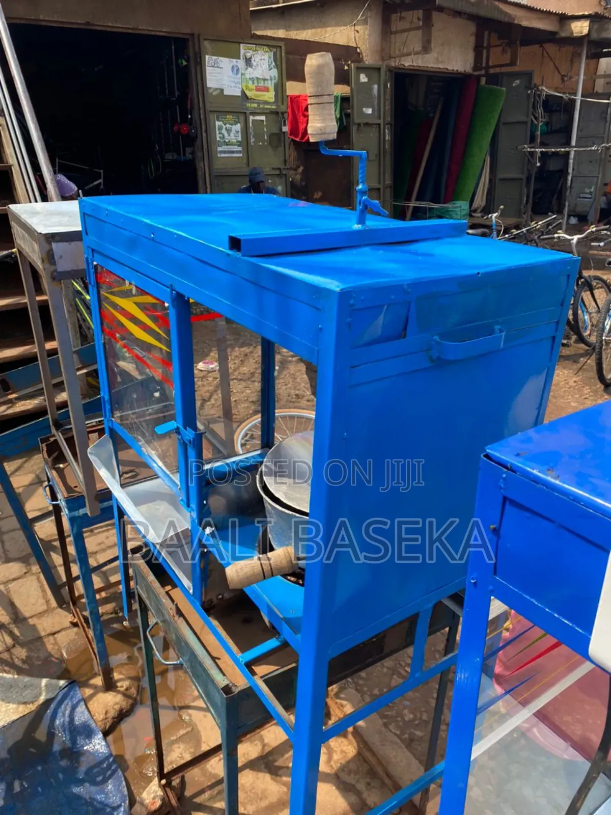 Locally Made Popcorn Machine (Charcoal)