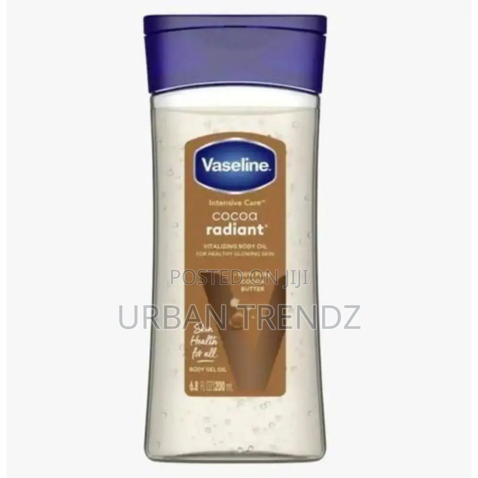 Vaseline-Intensive Care Cocoa Radiant Body Gel Oil, 200ml-1