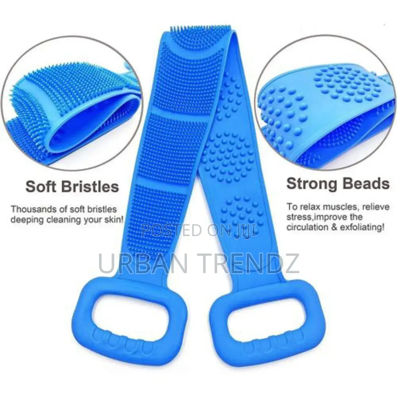 High-Grade Silicone Scrub Towel, Body Bath Brush,
