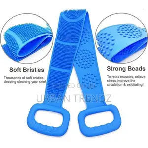 High-Grade Silicone Scrub Towel, Body Bath Brush,