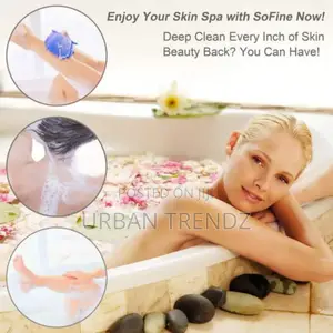 High-Grade Silicone Scrub Towel, Body Bath Brush,