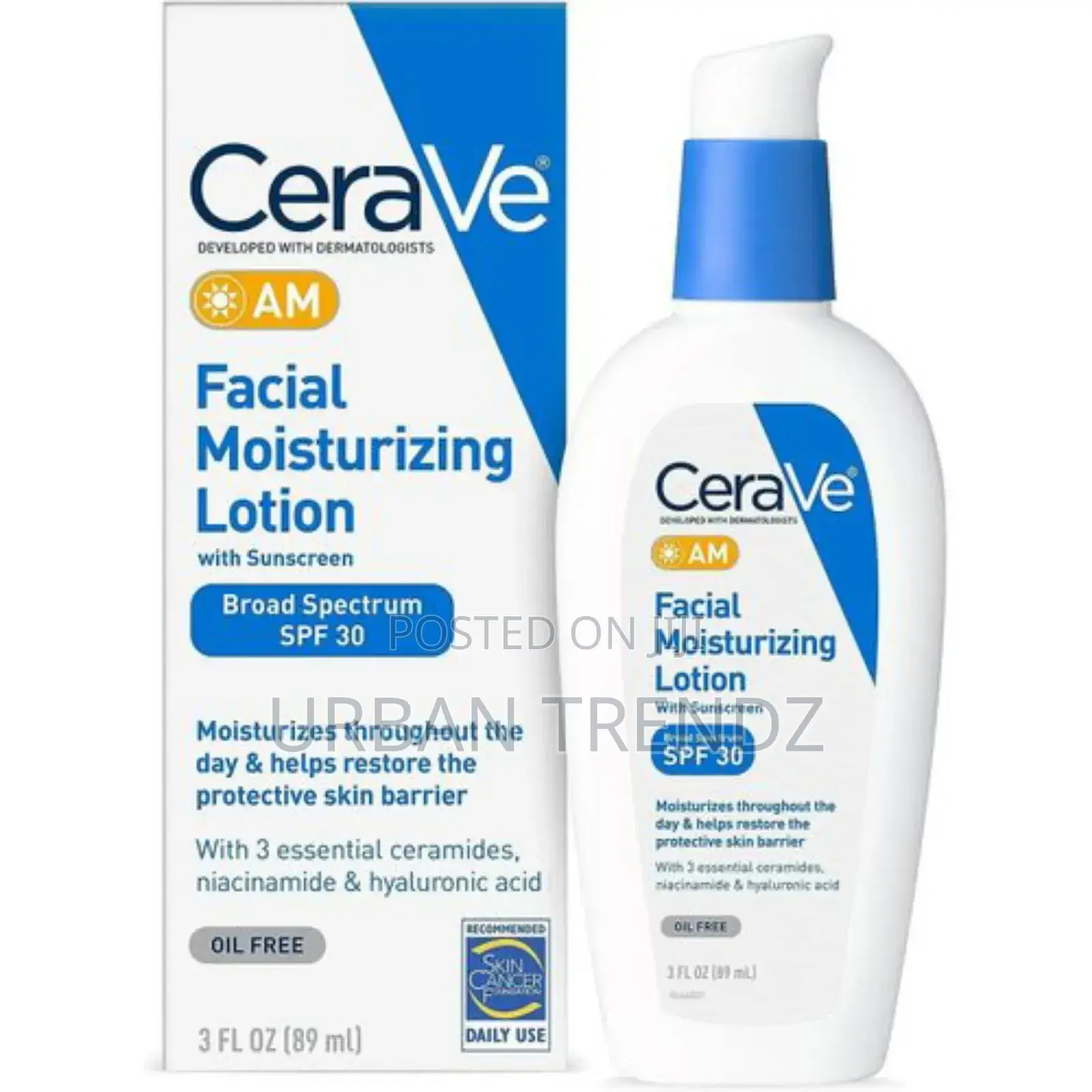 Cerave AM Facial Moisturizing Lotionwith Sunscreen 30spf89ml
