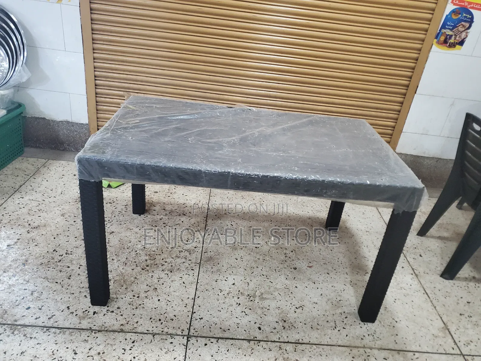 Ratten Plastic Restaurant Table Brand New