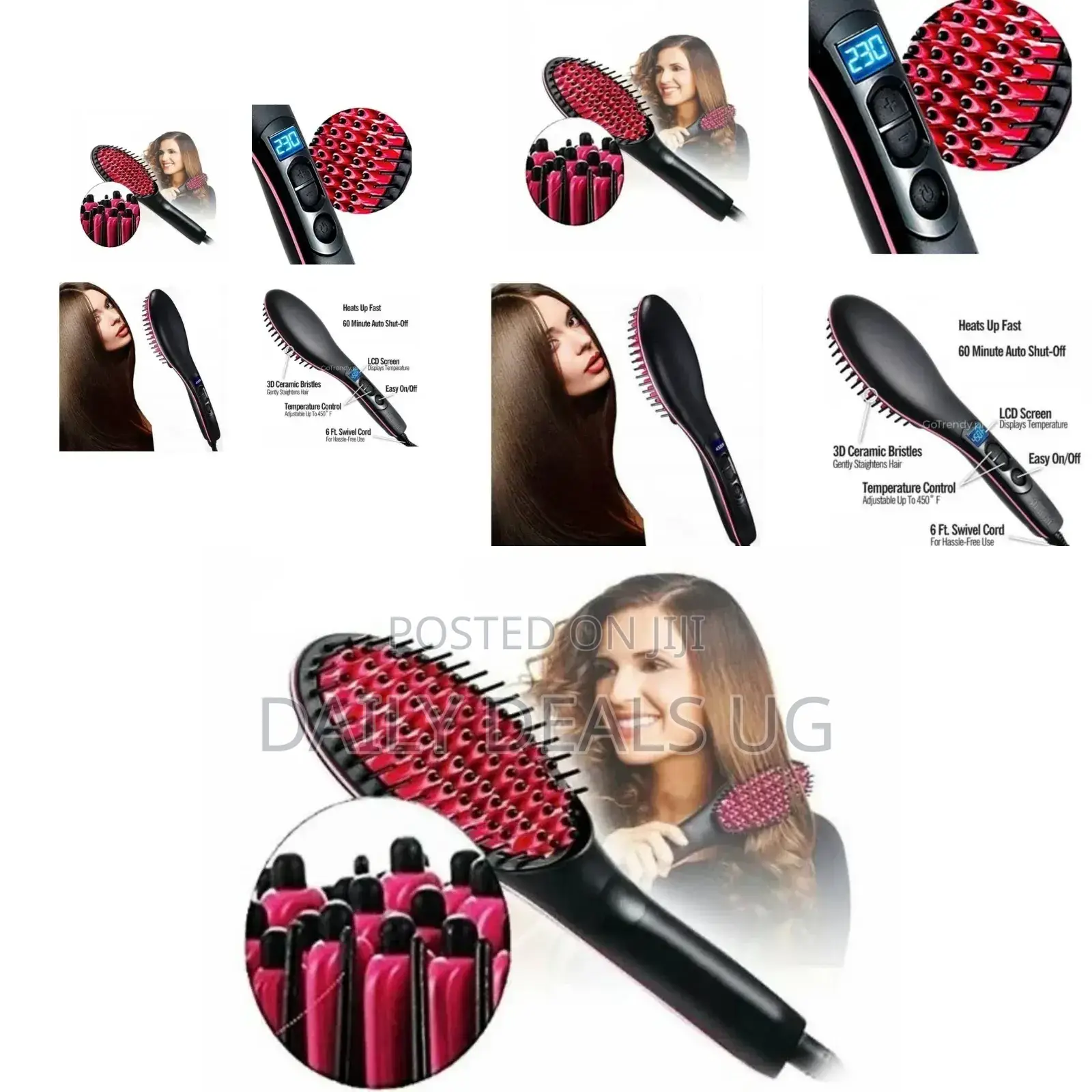 Hair Straightener Comb