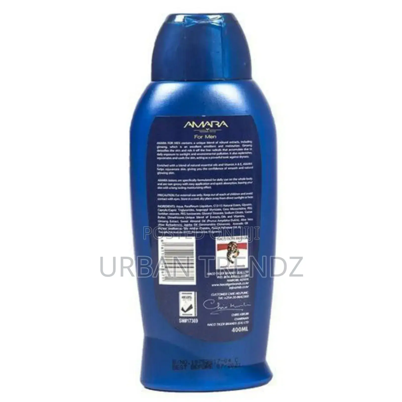 Amara Body Lotion for Men