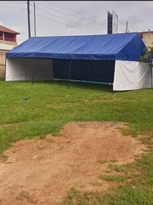 Blue White Ordinary Tent 100 Seater