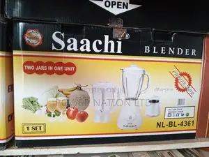 Saachi Blender With 2 Jags and G Nuts Grinder