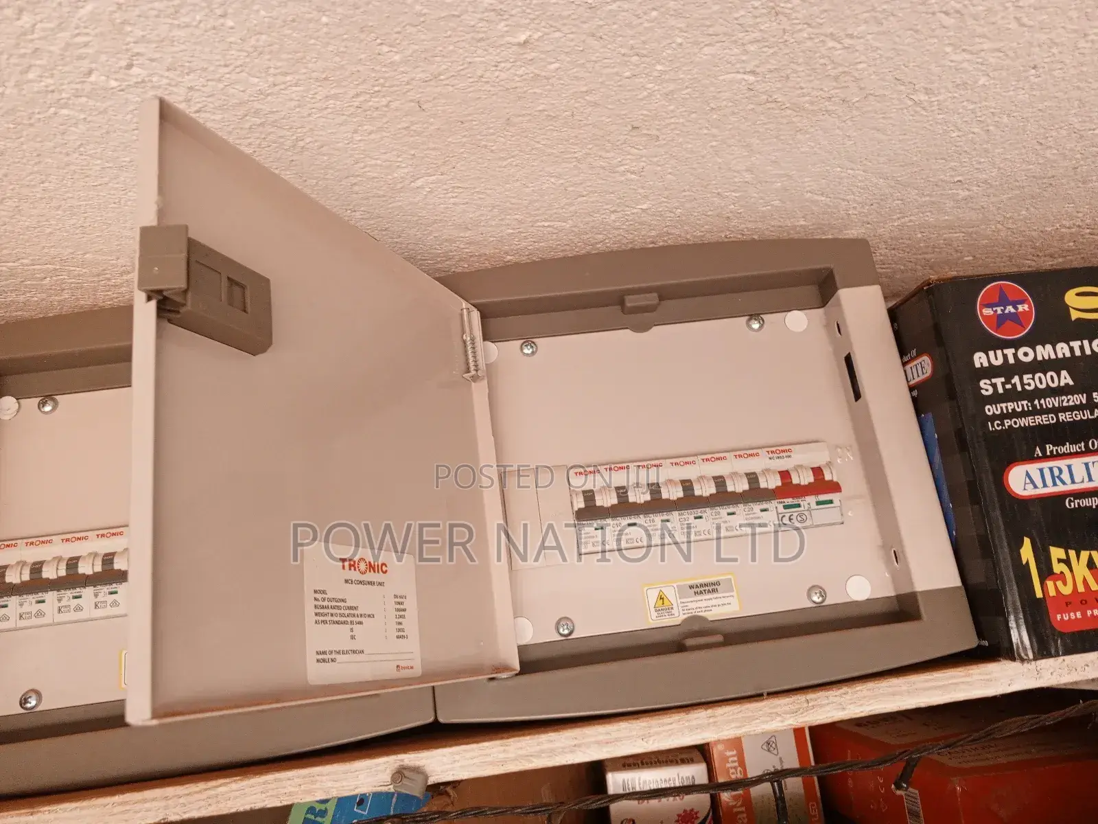 Tronic 6 Ways Main Switch