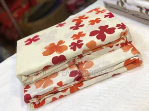 6pcs Bedsheeets 6*6 Cotton Orange Flowers