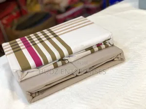 6pcs Bedsheeets 6*6 Cotton Green Strapped