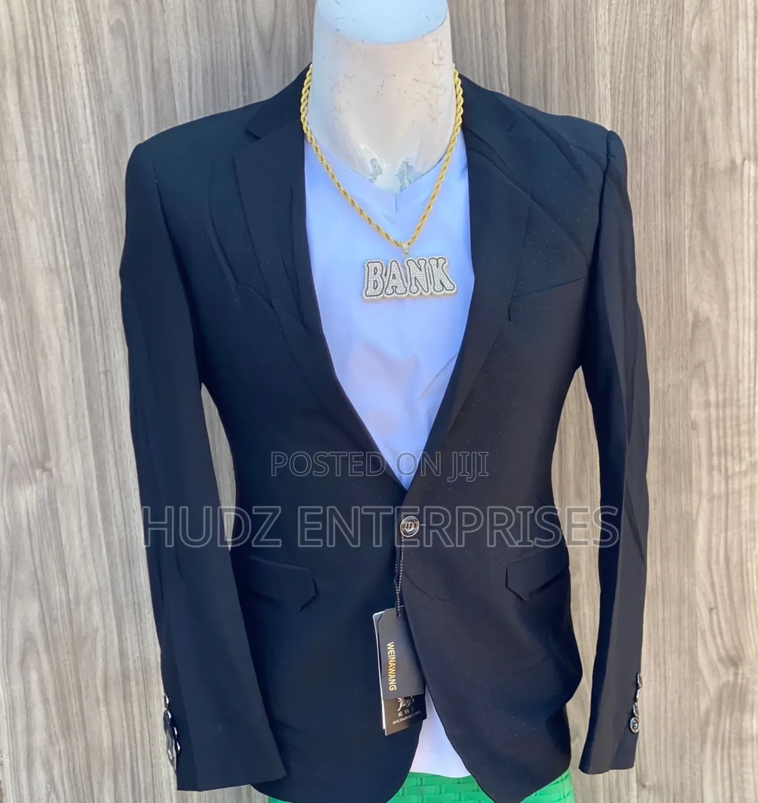 Black Blazer Coat High Class
