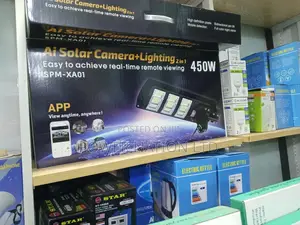 450w Solar Street Light With Camera