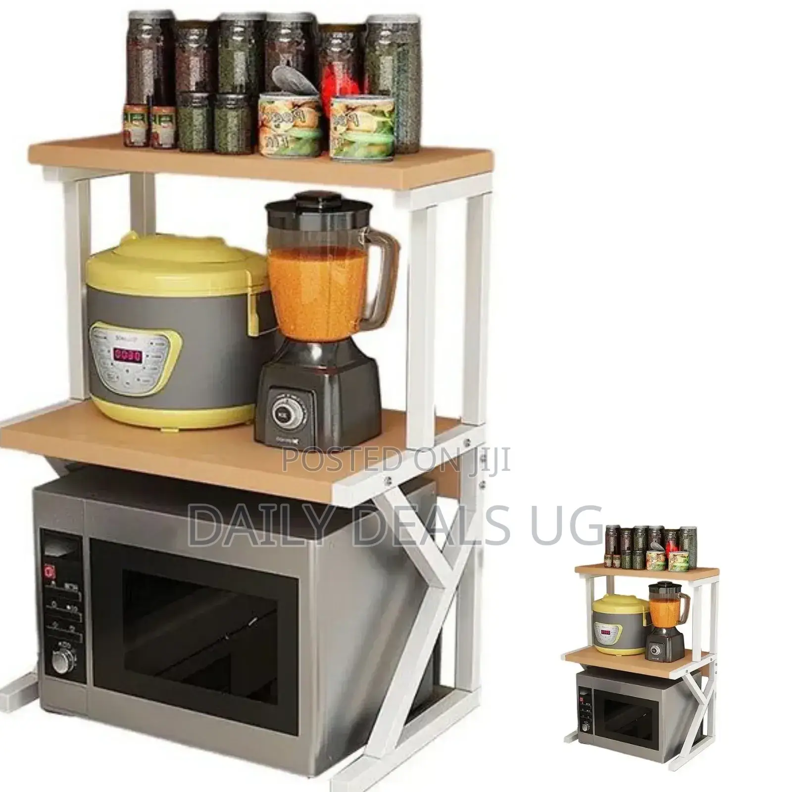 Wooden Kitchen Oven Stand