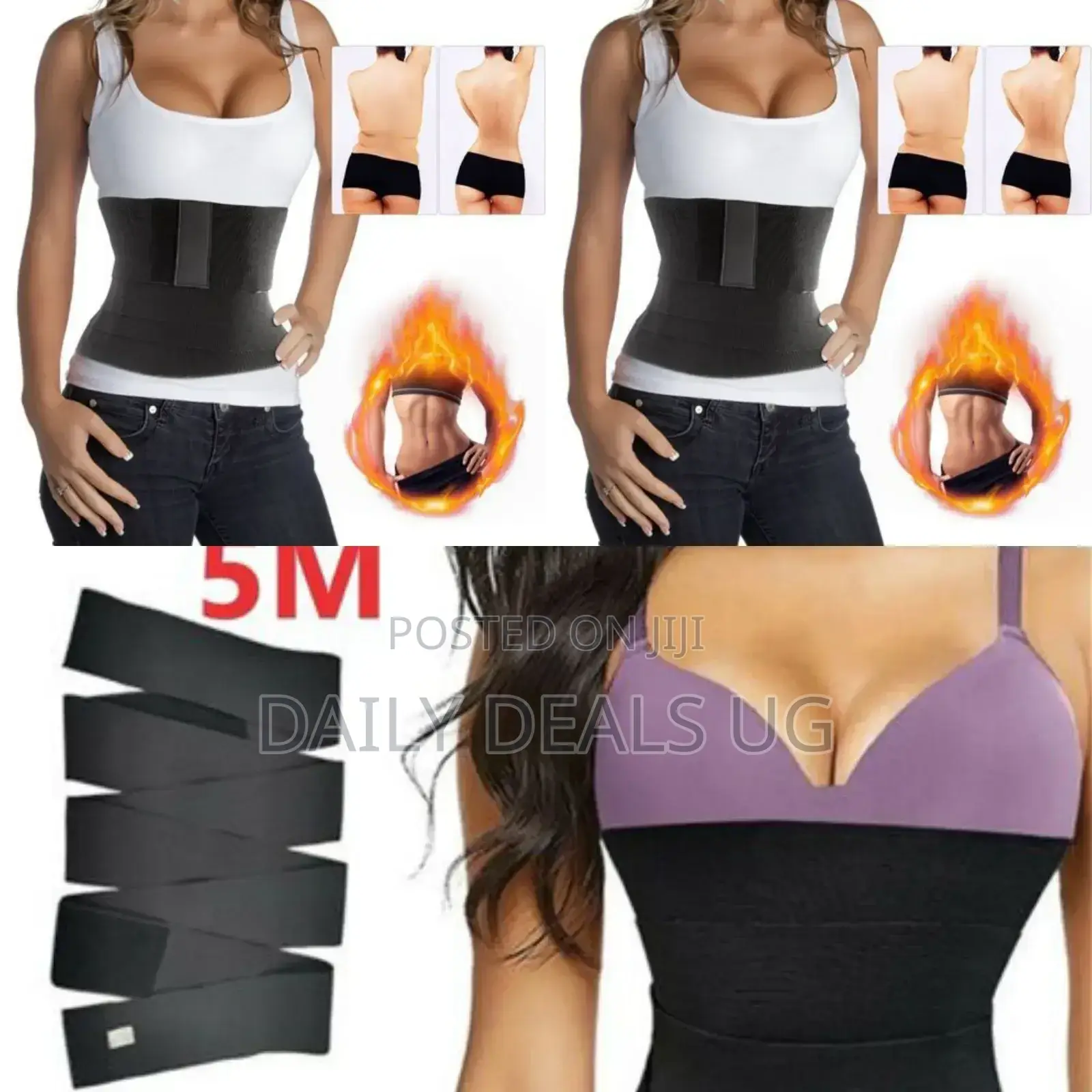 Black Ladies Waist Trainer