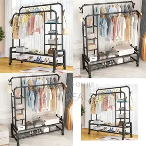 Metallic Clothes Organizer