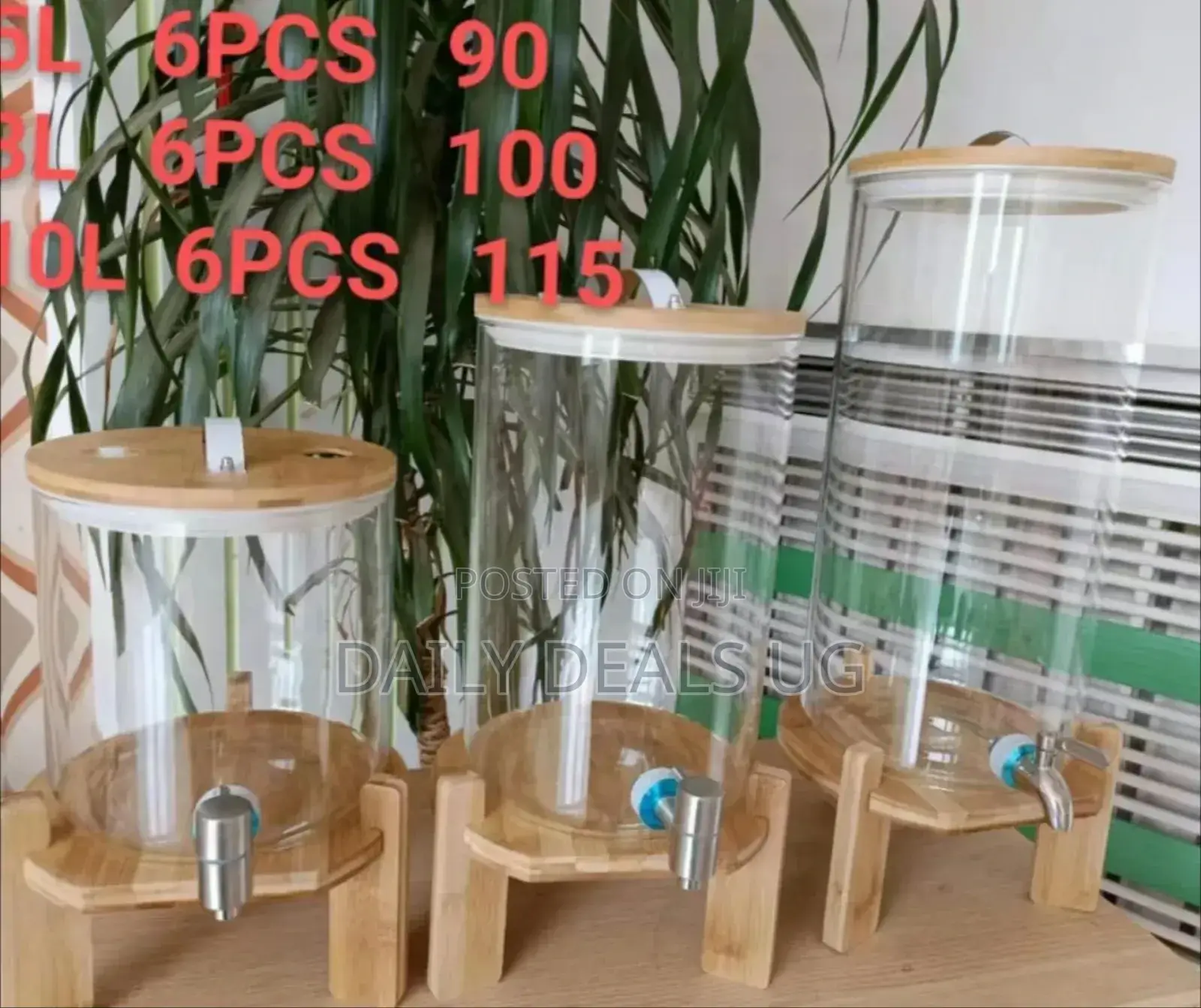 Glass Juice Dispenser