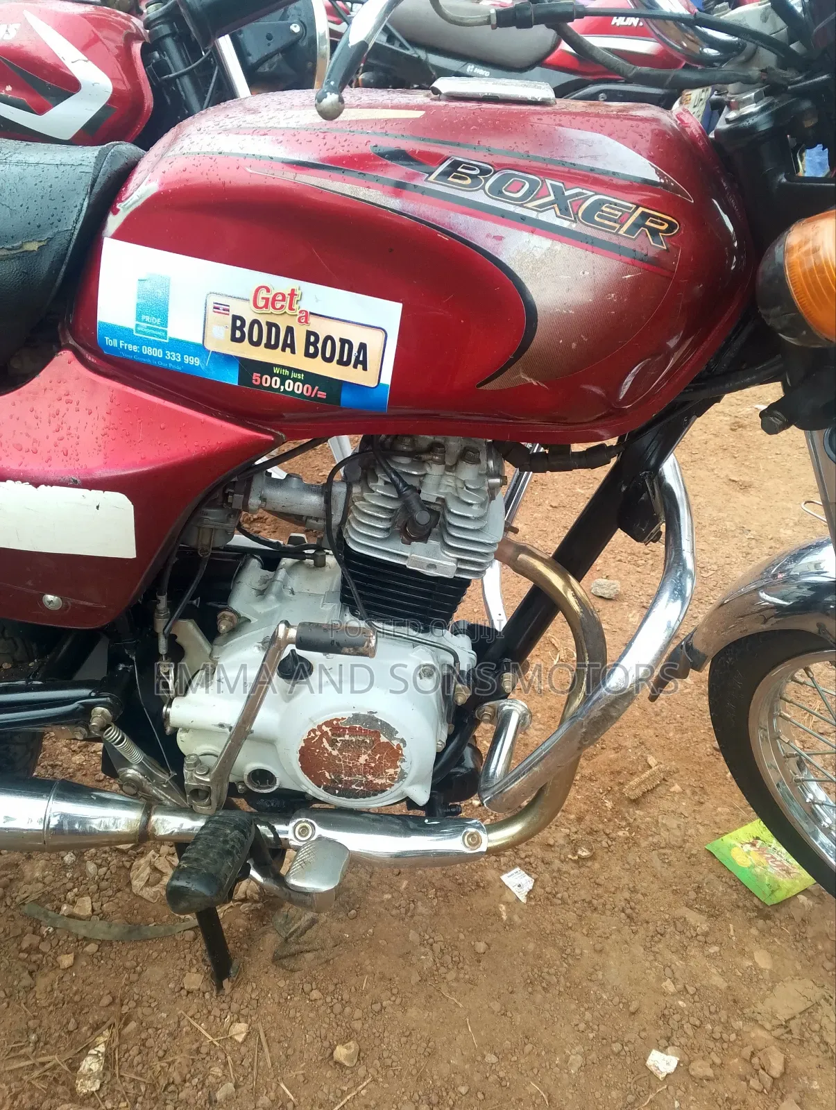 Bajaj Boxer 2019 Red