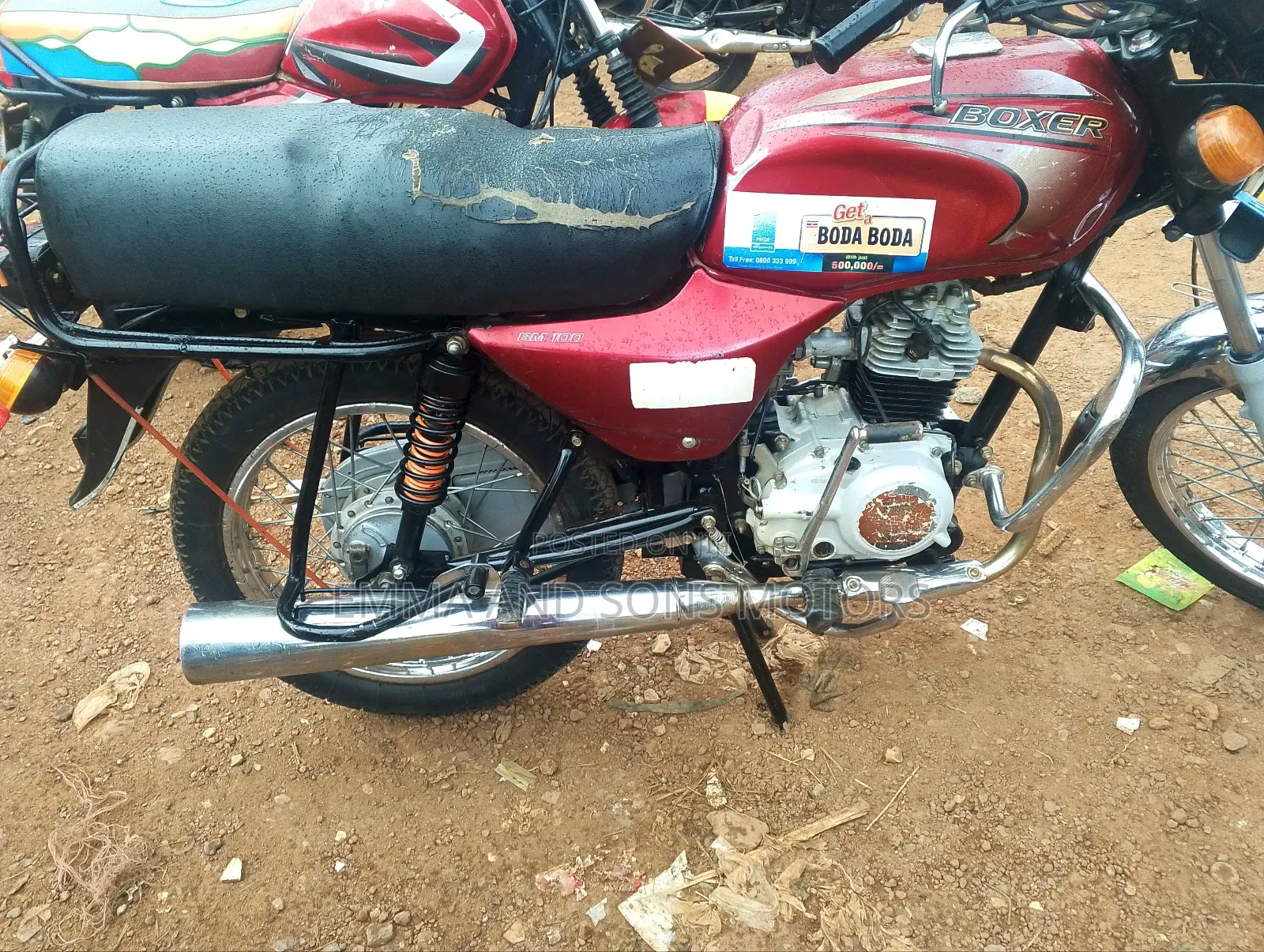 Bajaj Boxer 2019 Red