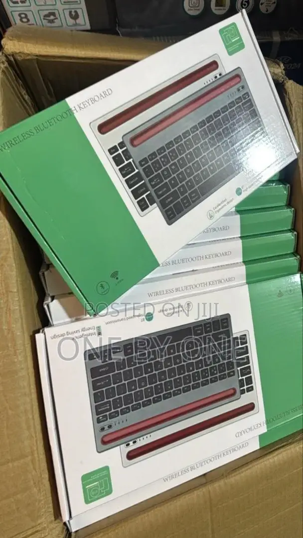 Bluetooth Keyboard Wireless With iPad Holder
