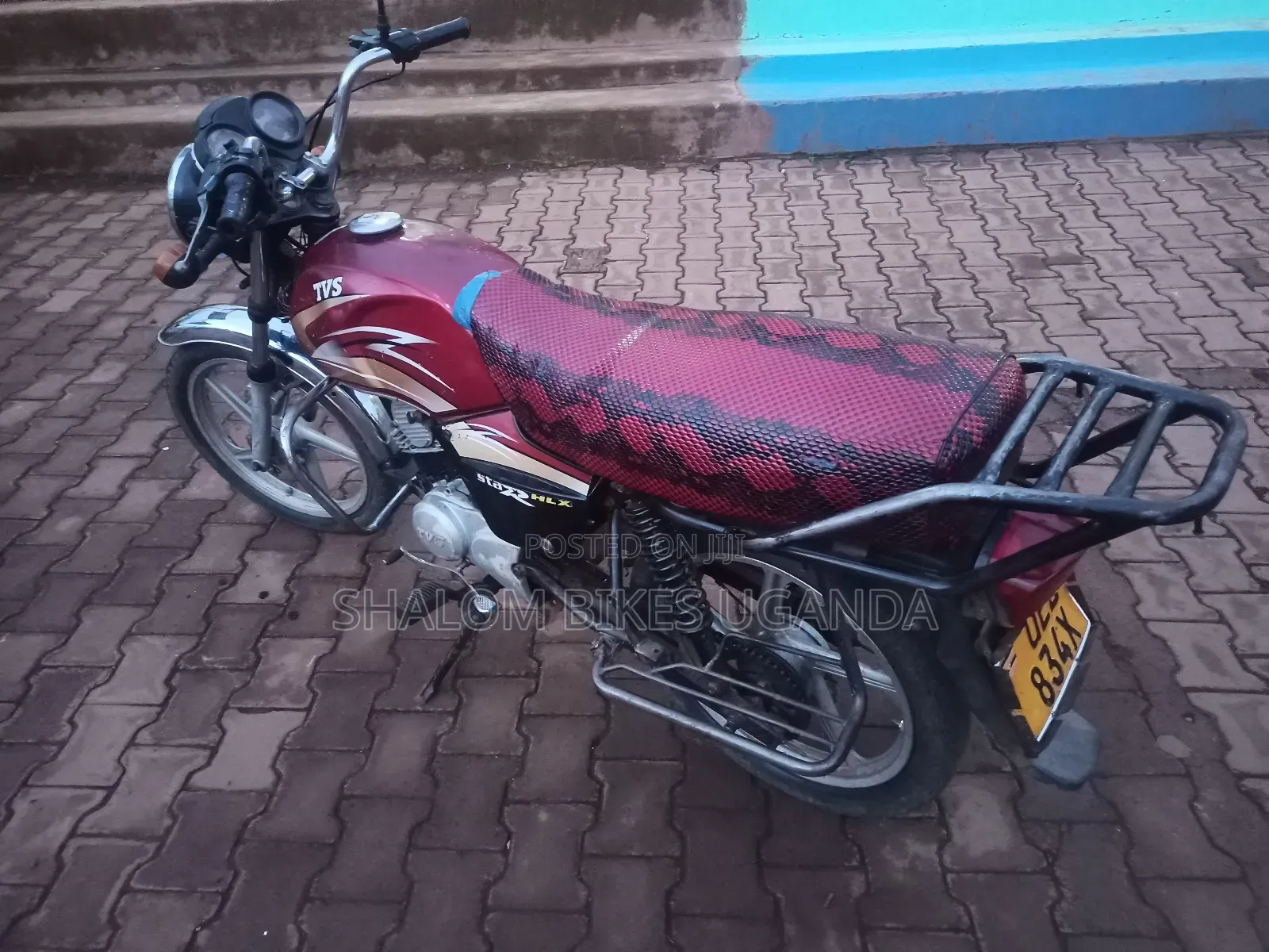 TVS XL 100 2015 Red