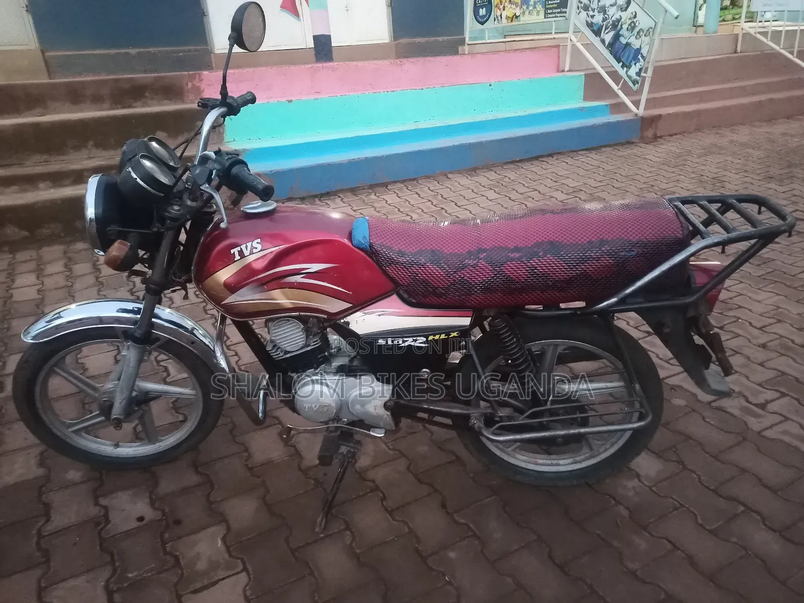 TVS XL 100 2015 Red
