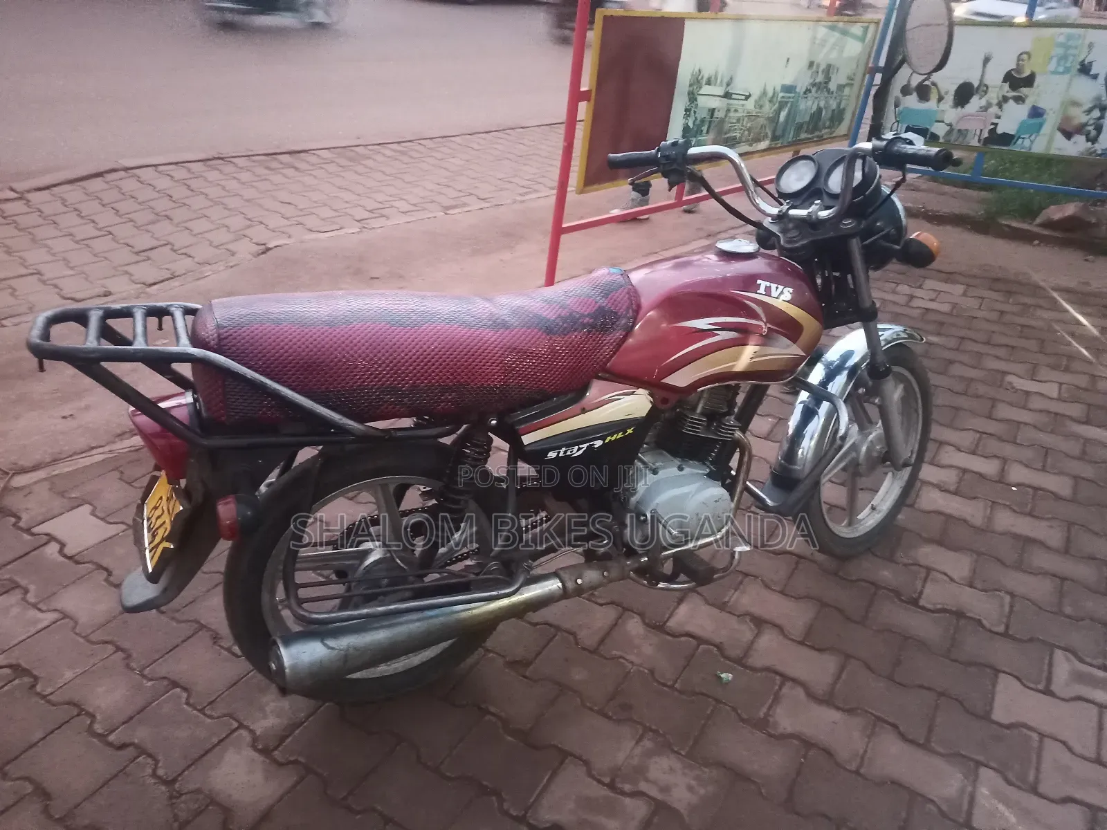TVS XL 100 2015 Red