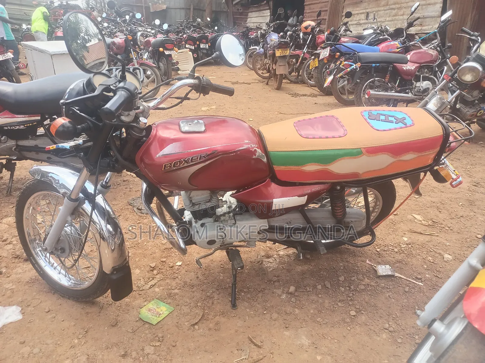 Bajaj Boxer 2019 Red