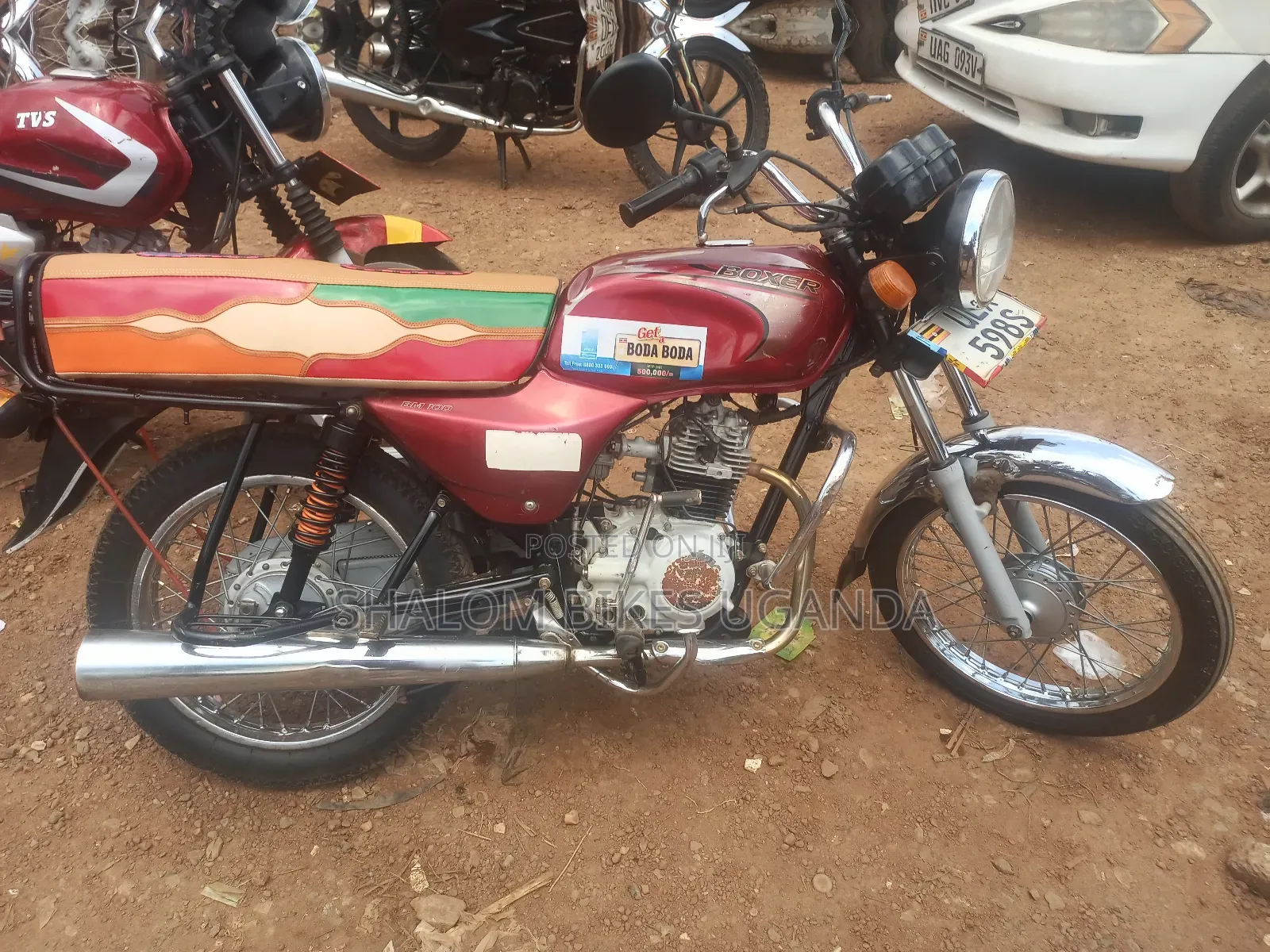 Bajaj Boxer 2019 Red
