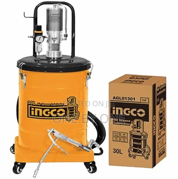 Air Grease Lubricator 30 Liters INGCO Grease Bucket