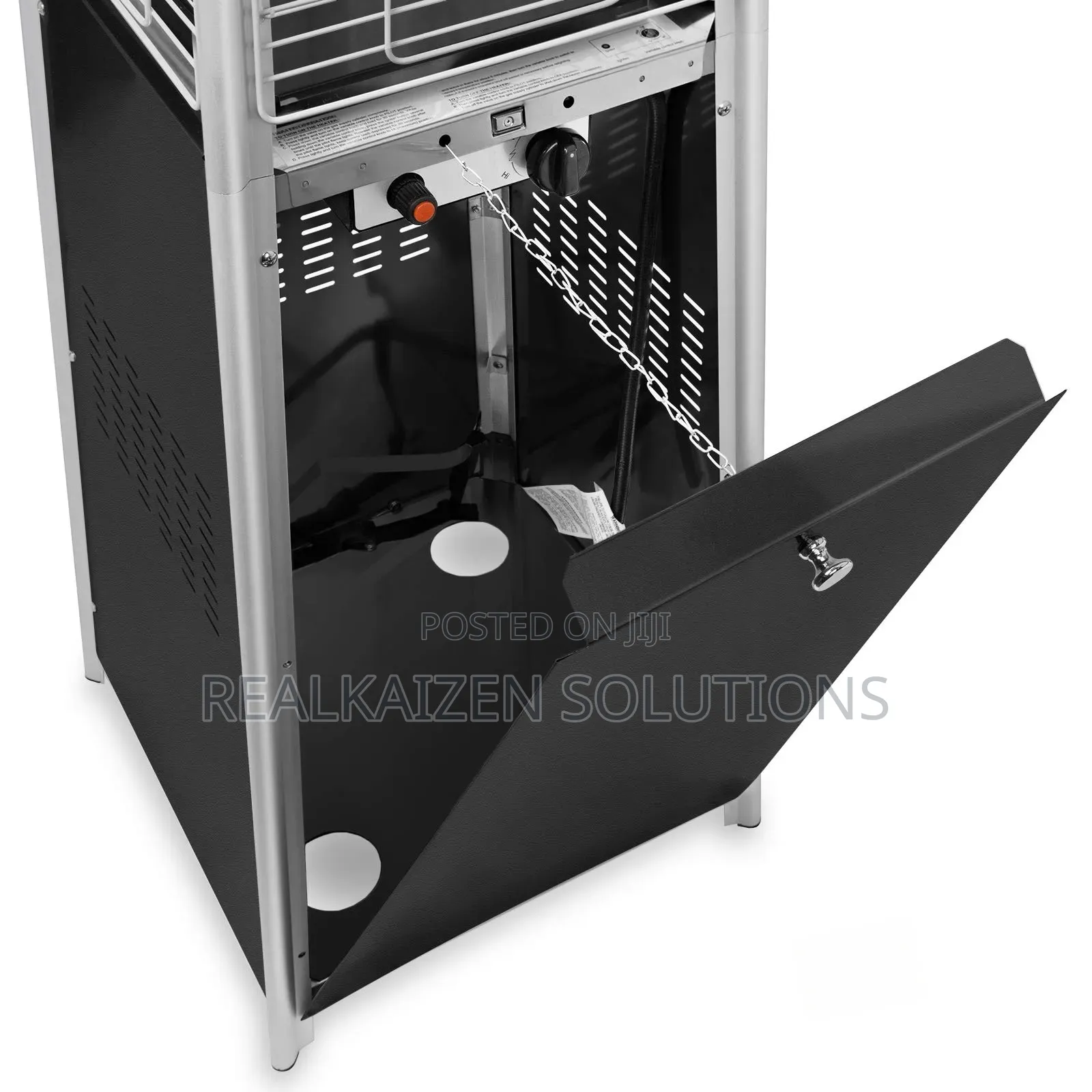 Outdoor Patio Stainles Steel Quartz Glass Pyramid Gas Heater