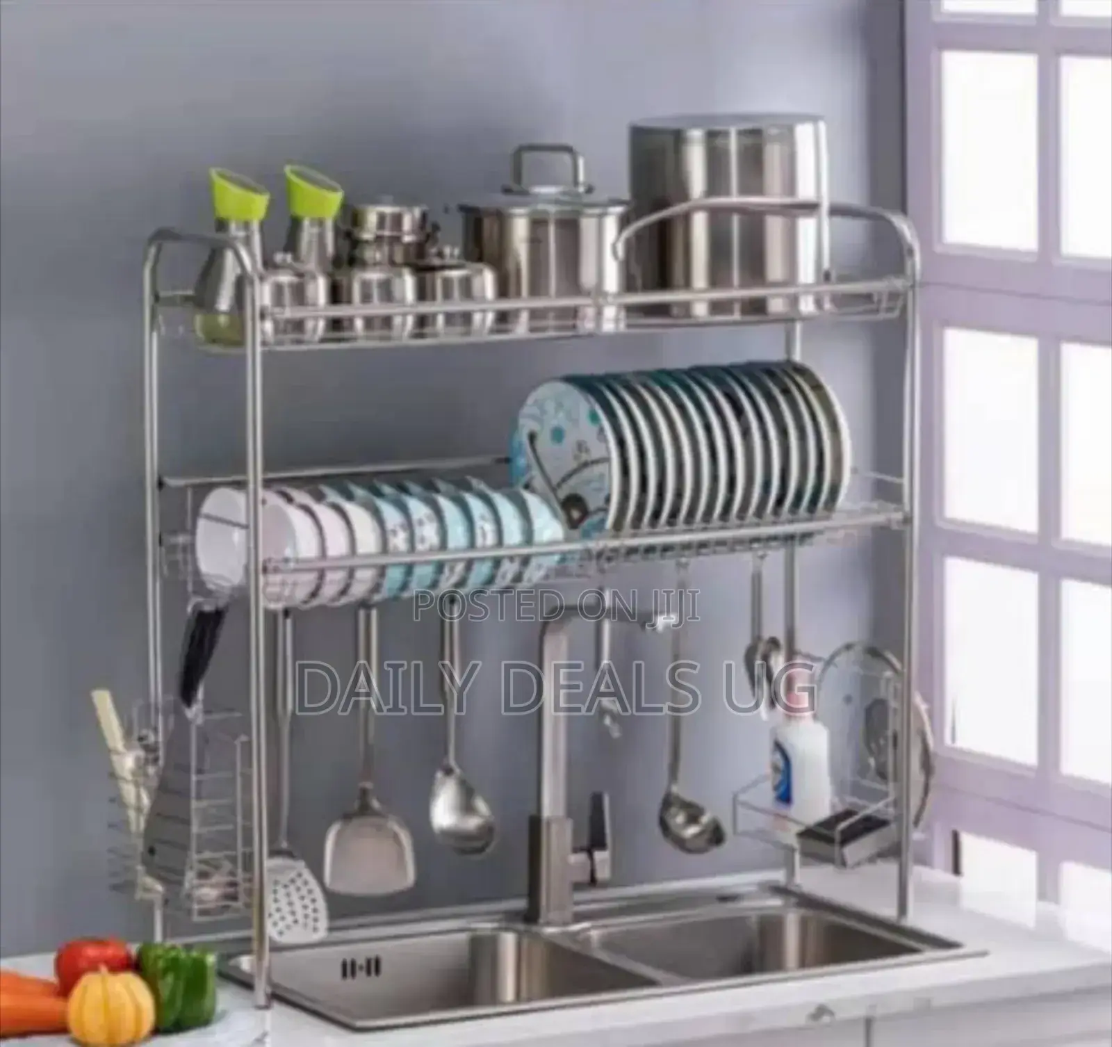 Over the Sink Stainless Rack