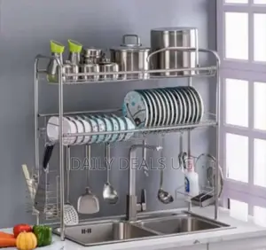 Over the Sink Stainless Rack