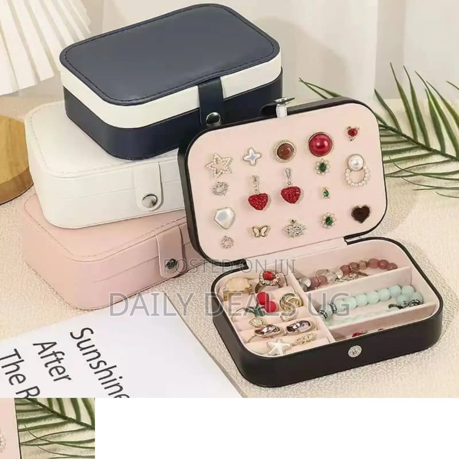 Portable Jewelry Storage Box