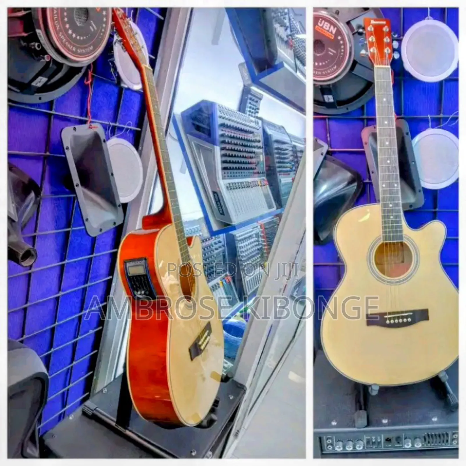Full Size 41inch MAGICAL Powered Acoustic Guitar |Jack Cable