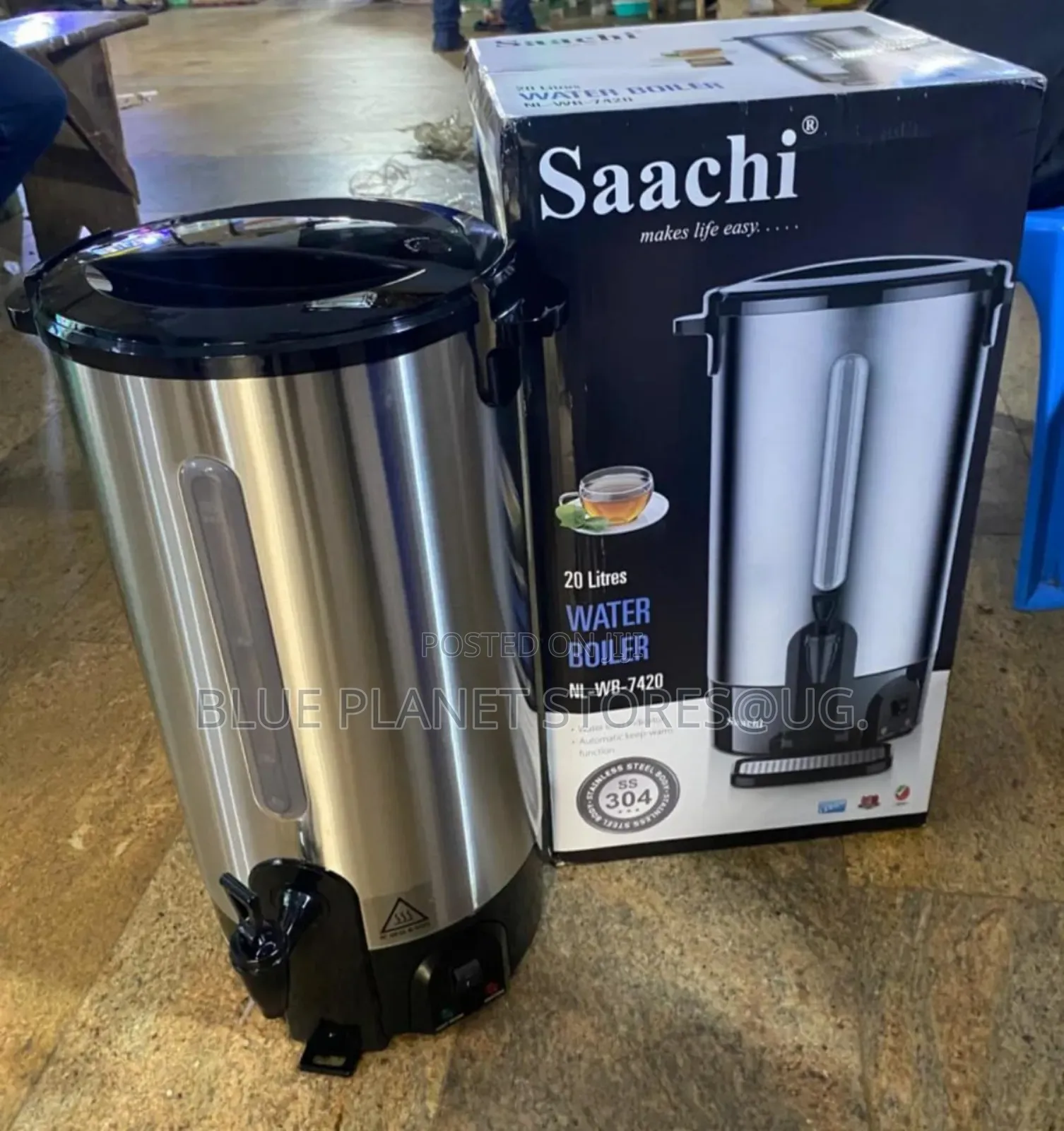 SAACHI 20litres Electric Water Boiler \\ 2280w \\ NL-WB-7420