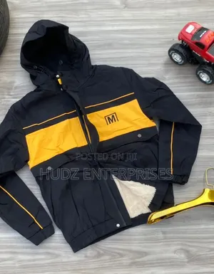 Swagger Jacket Black With Yellow