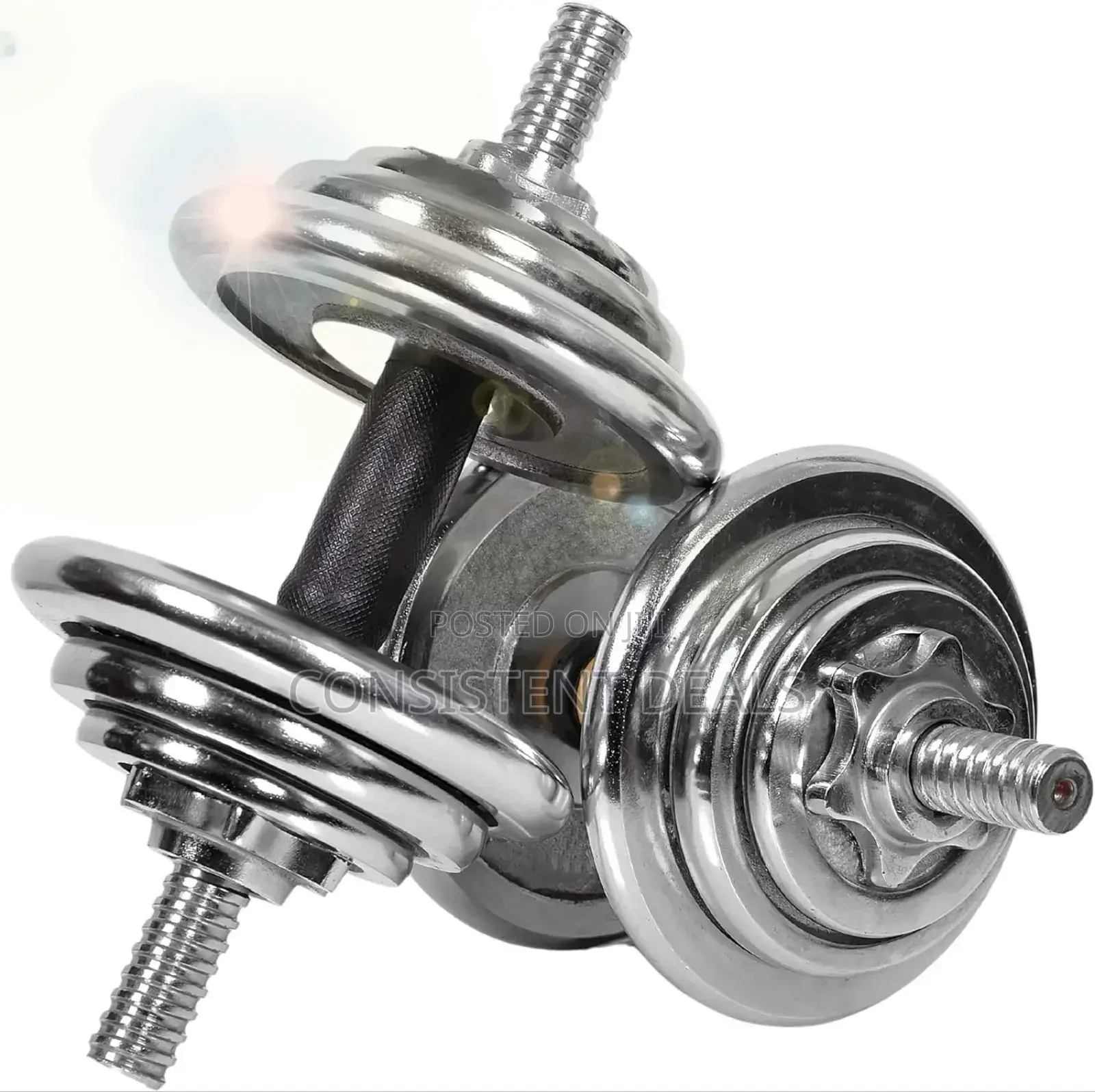 30kg Adjustable Steel Anti Rust Dumbells