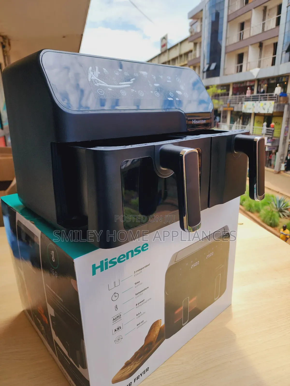 Brand New Hisense Double Airfryer