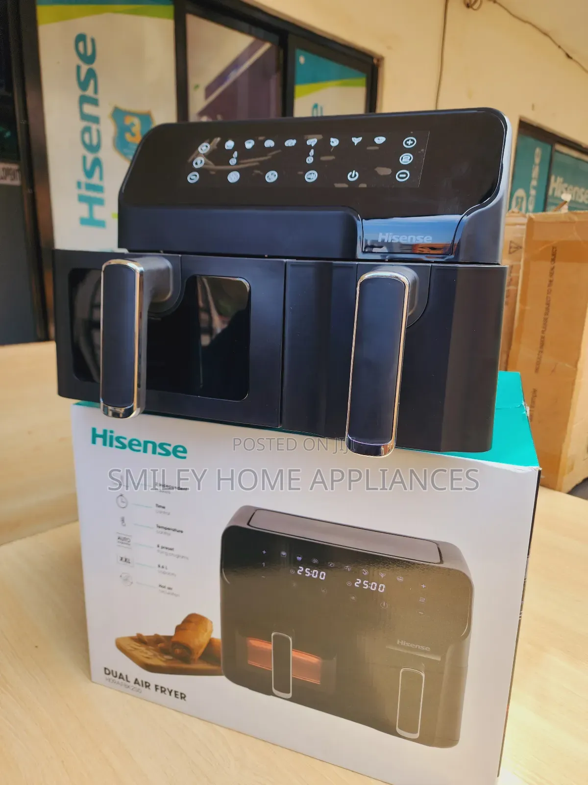 Brand New Hisense Double Airfryer