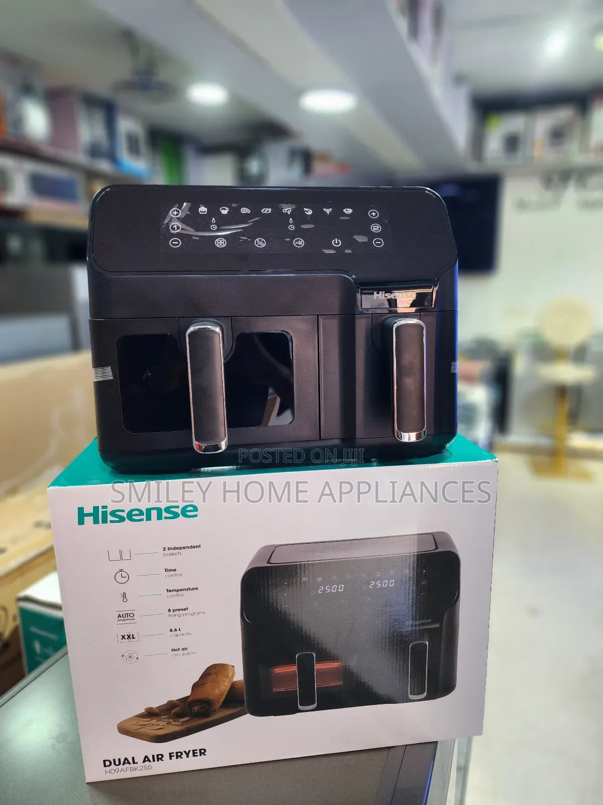 DUAL HISENSE AIRFRYER at a Cut Price