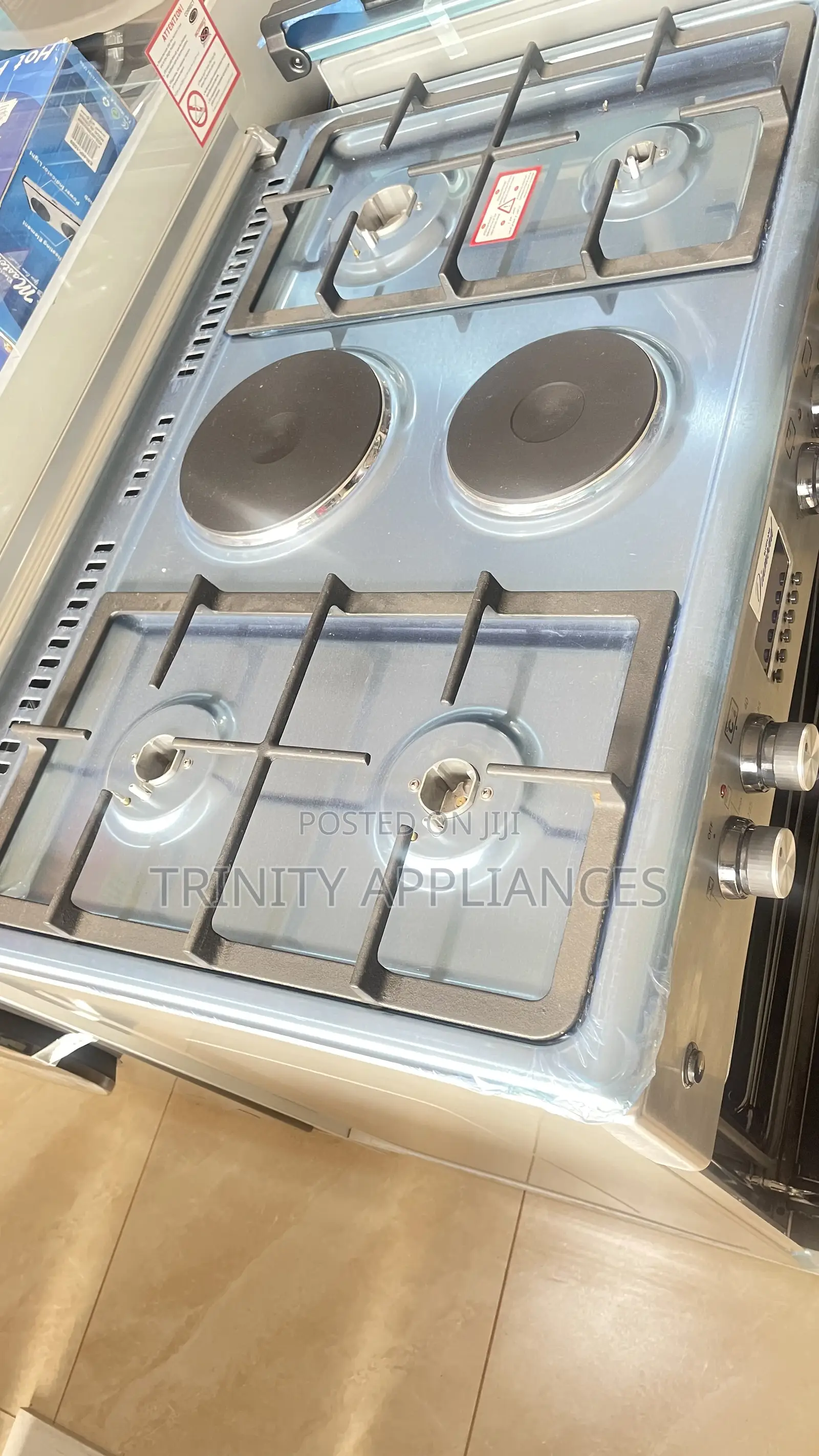 Blueflame Diamond 90x60cm 4 Gas,2 Electric Hotplate Cooker