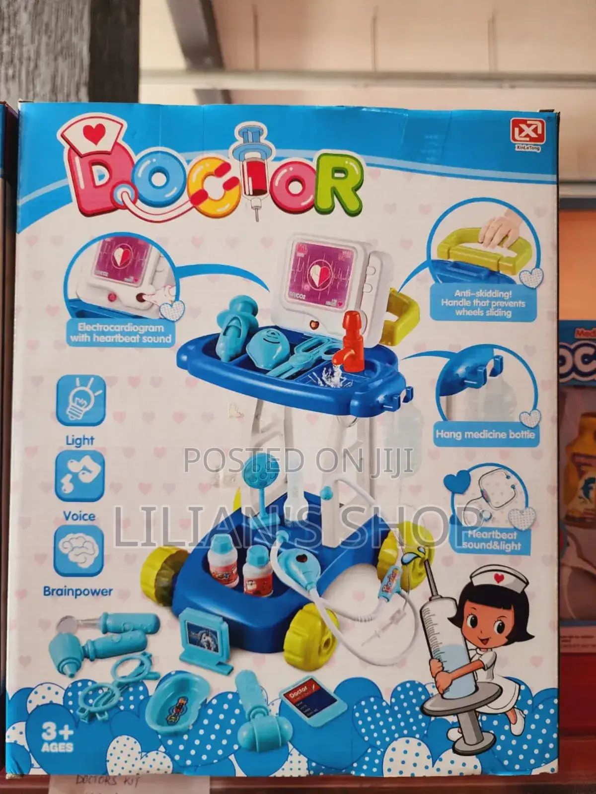 Medical Doctor Kids Playset Station